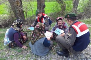 Jandarmadan k&ouml;yl&uuml; kadınlar ve aileleri i&ccedil;in proje