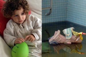 Havuza d&uuml;şen k&uuml;&ccedil;&uuml;k Doruk hayatını kaybetti