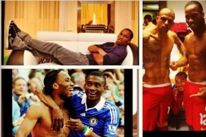 Kalou'dan Drogba'ya ilgin&ccedil; kutlama
