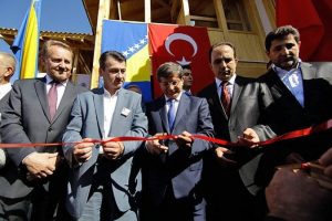 Tarihi Saraybosna Mevlevi Tekkesini Davutoğlu a&ccedil;tı