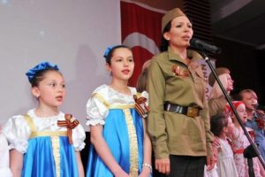 Alanya'da Rusya Zaferi kutlandı