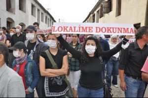 Tabakhane'de eylem
