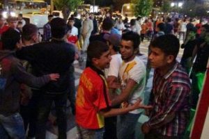 Şanlıurfa'da derbi ma&ccedil;ı sonrası gerginlik