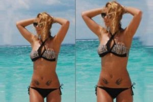 T&uuml;rkiye'nin en seksi kadını Kendi tatilde