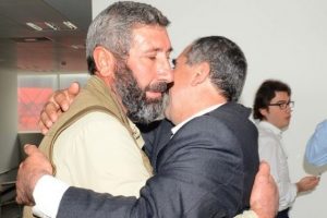 Adana'da duygulu karşılama