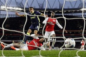 Wigan'a son darbeyi Arsenal vurdu