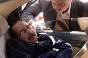 Mısır'da basın toplantısına havai fişekli sabotaj
