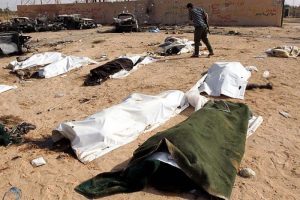 Libya'da toplu mezar bulundu