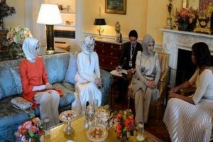 Michelle Obama Emine Erdoğan'ı ağırladı