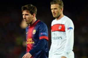Beckham'ın emekliliğine sebep Messi