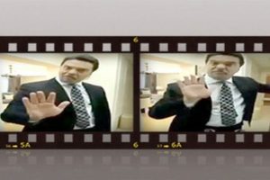 İşte Beyaz'ın 'tamam baba' taklidi