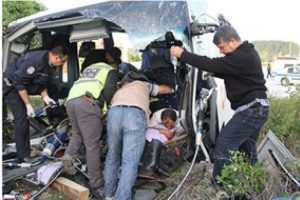 Bilecik'te faciaya kıl payı