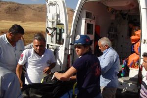 &Ccedil;obanlık yapan Suriyeli'nin acı &ouml;l&uuml;m&uuml;