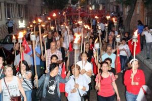 Edremit'te fener alayı coşkusu