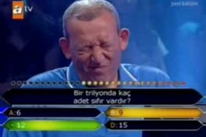 Profes&ouml;r 3. soruda elendi (Kim Milyoner Olmak İster)