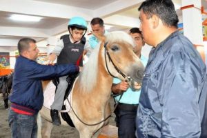 Cezaevinde 'atlı terapi'