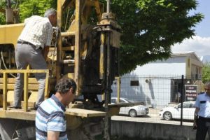 Emniyet M&uuml;d&uuml;rl&uuml;ğ&uuml; yeni binası i&ccedil;in sondaj &ccedil;alışmaları başladı