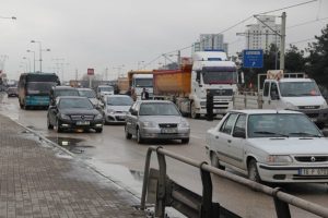 İzmir Yolu gidiş istikameti yine trafiğe kapanıyor