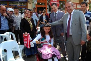 Kızılay'dan engellilere ak&uuml;l&uuml; sandalye