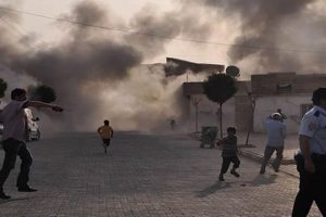 Suriye'den gelen kurşunla bir &ccedil;ocuk vuruldu