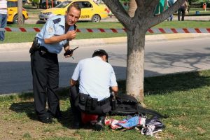Havaalanı VIP girişinde ş&uuml;pheli &ccedil;anta paniği