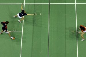 Balıkesir'de badminton heyecanı