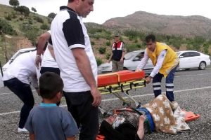 Otomobil şarampole yuvarlandı: 6 yaralı