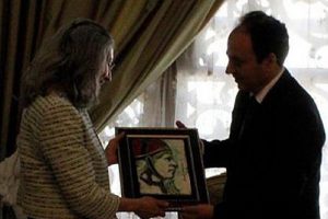 Baydemir'den Talabani'nin eşine ziyaret