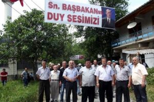 Baraj inşaatına k&ouml;yl&uuml;lerden tepki