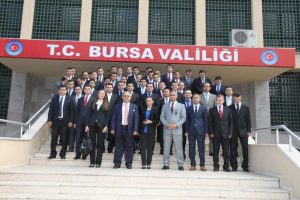 Kaymakam adaylarından Bursa Valiliği'ne ziyaret