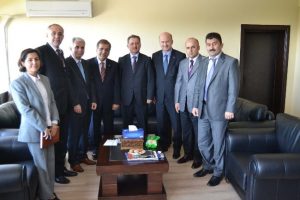 Yal&ccedil;ın'dan BT&Uuml;'ye ziyaret