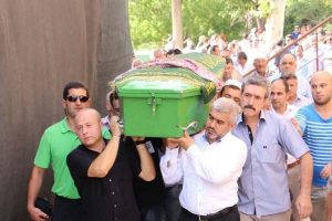 Emine hemşire son yolculuğuna uğurlandı