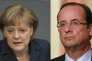 Angela Merkel'in gafı salondakileri g&uuml;ld&uuml;rd&uuml;