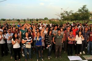 &Ouml;ğrenciler Gezi Park olaylarını protesto etti