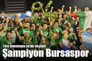 Bursaspor'un 50.yıl gururu!