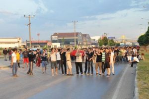 Bursa, Taksim olaylarına sessiz kalmadı