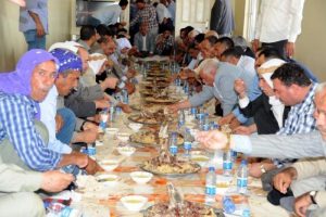Kan davası barış yemeği ile bitti
