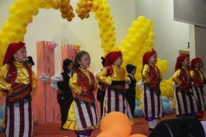 Hastane kreşinde mezuniyet sevinci