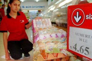 Yumurta fiyatları tabanı g&ouml;rd&uuml;