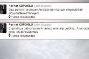 AK Parti'li başkandan şok tweet