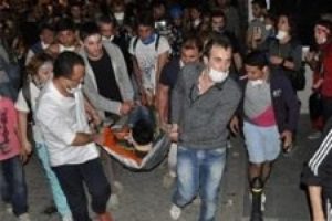 Gezi Parkı'nda arbede: 2 yaralı