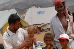 Yemen'deki g&ouml;&ccedil;menler a&ccedil;lıkla karşı karşıya