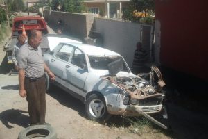Yayaya &ccedil;arpmamak i&ccedil;in kaza yaptı