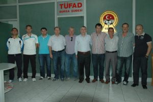 Zaferspor'dan T&Uuml;FAD'a ziyaret