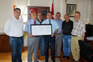 M&uuml;badillerden kaymakama sadakat belgesi