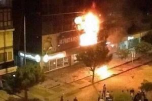 AK Parti binasını yaktığı iddia edilen şahıs serbest