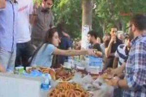 Zekeriye Beyaz Gezi Parkı'nda
