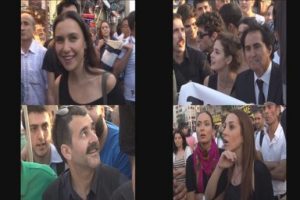 Gezi Parkı'na "Siyah elbiseli" destek