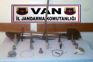 Tarihi eser ka&ccedil;ak&ccedil;ılarına darbe