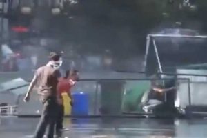 Gezi Parkı eyleminde TOMA kazasına kıl payı